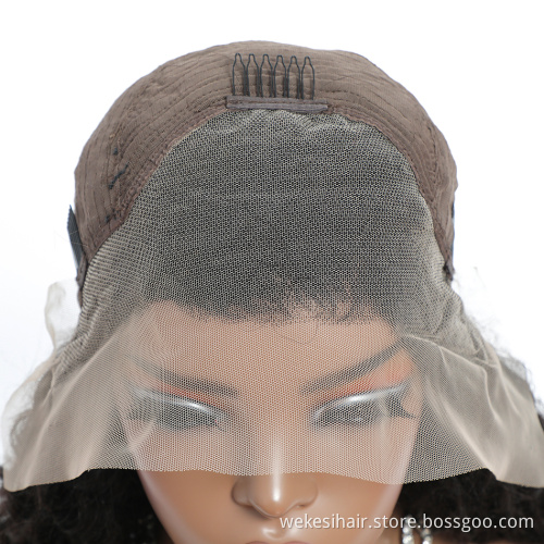 Transparent Lace Frontal wig,13x6 Lace Front Human hair wigs with Baby Hair,Transparent HD Lace Front wigs for black women